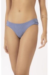 Calcinha Franzida Comfort Magic Azul Seco