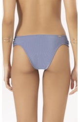 Calcinha Franzida Comfort Magic Azul Seco