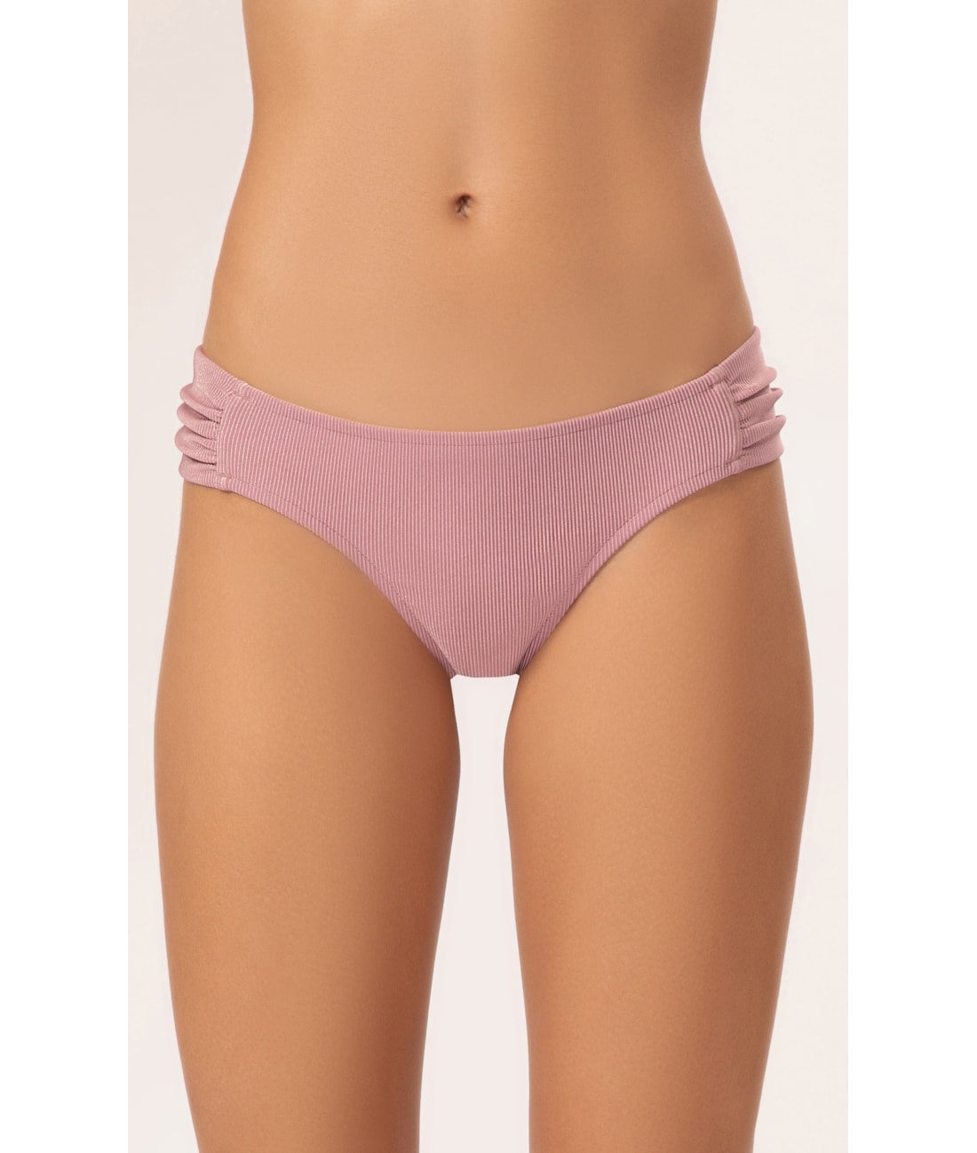 Calcinha Franzida Comfort Magic Rosa Dusty