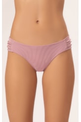 Calcinha Franzida Comfort Magic Rosa Dusty