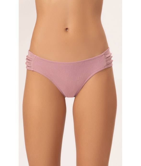 Calcinha Franzida Comfort Magic Rosa Dusty