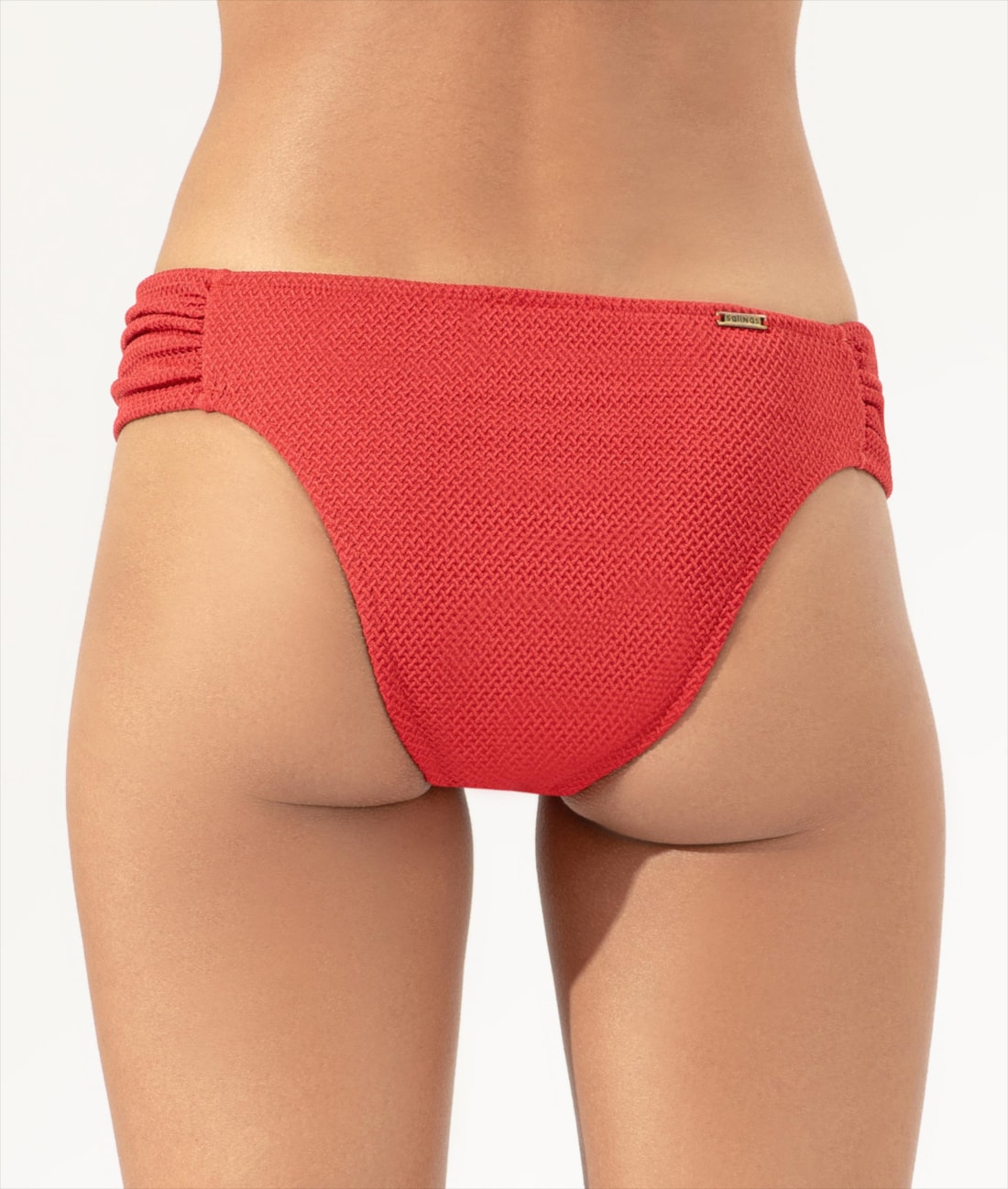 Calcinha Franzida Comfort Maré Vermelho