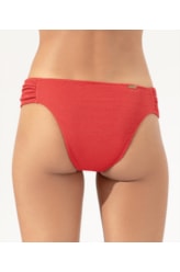 Calcinha Franzida Comfort Maré Vermelho