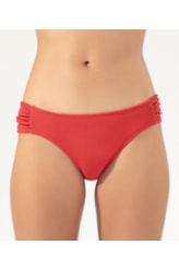 Calcinha Franzida Comfort Maré Vermelho
