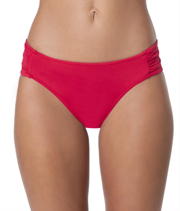Calcinha Franzida Comfort Nassau Vermelho