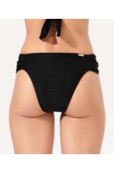 Calcinha Franzida Comfort Portal Preto