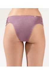 Calcinha Franzida Comfort Positano Roxo