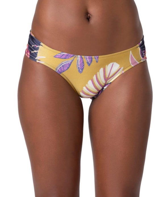 Calcinha Franzida Comfort Romã Amarelo