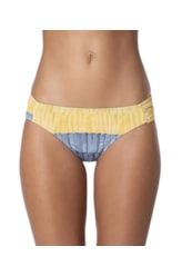 Calcinha Franzida Comfort Silk Amarelo