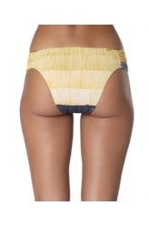 Calcinha Franzida Comfort Silk Amarelo