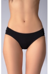Calcinha Franzida Comfort Sky Preto