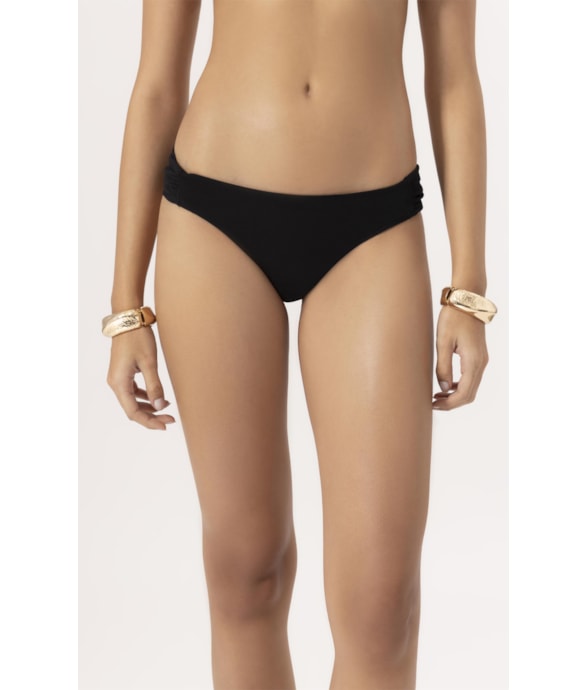 Calcinha Franzida Comfort Sky Preto