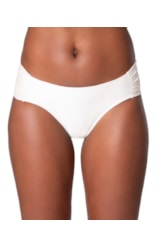 Calcinha Franzida Comfort Ville Off White
