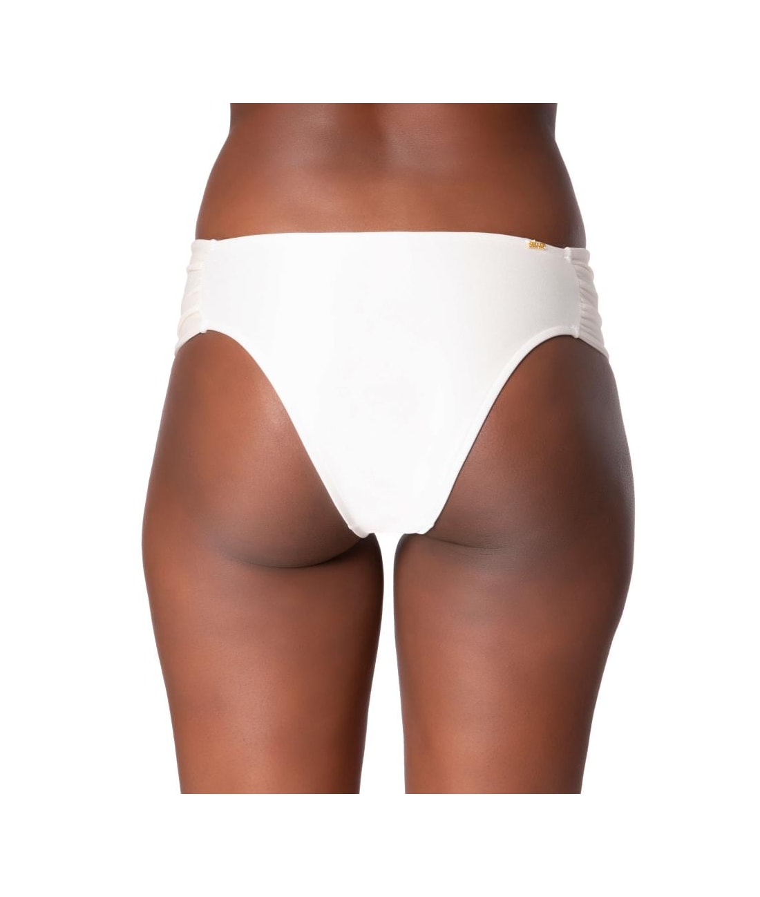 Calcinha Franzida Comfort Ville Off White