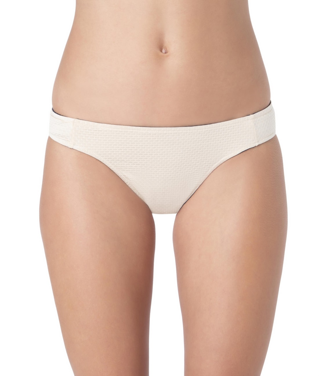 Calcinha Franzida Lateral Colmeia Marinho