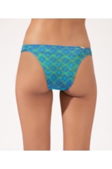 Calcinha Franzida Lateral Dolce Vita Azul Bic