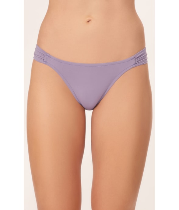 Calcinha Franzida Lateral Draping Lilas