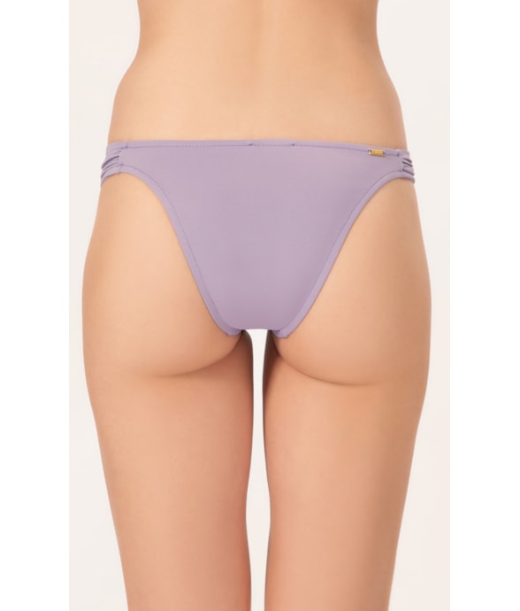 Calcinha Franzida Lateral Draping Lilas