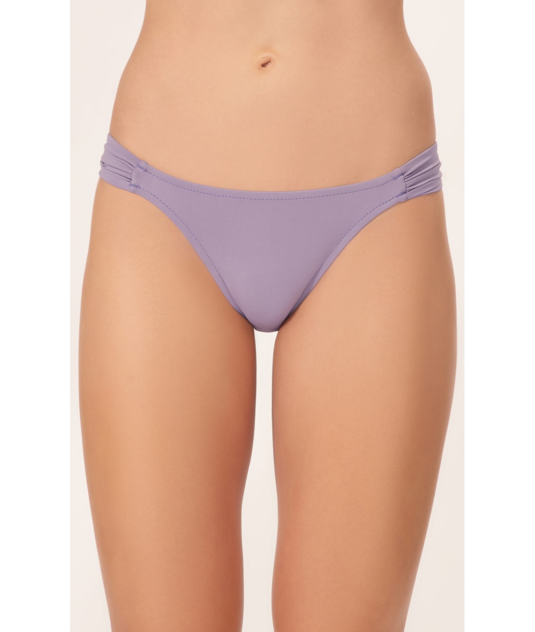 Calcinha Franzida Lateral Draping Lilas