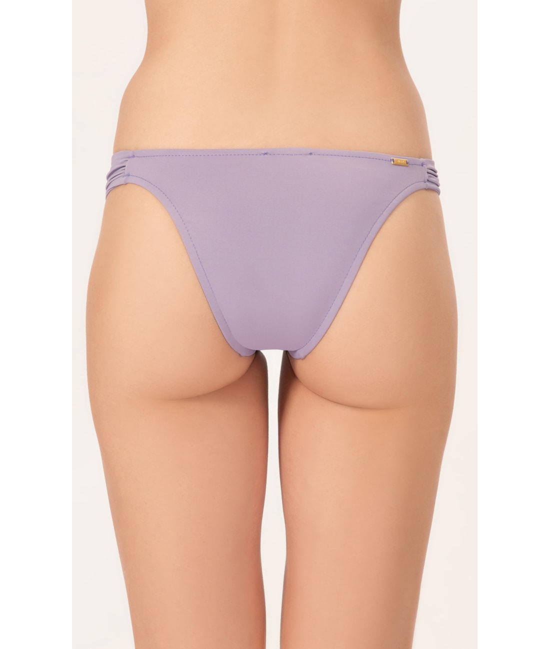 Calcinha Franzida Lateral Draping Lilas