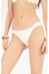 Calcinha Franzida Lateral Flow Off White