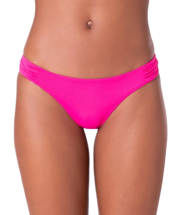 Calcinha Franzida Lateral Isla Pink