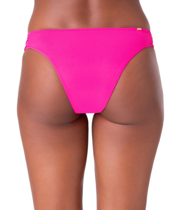 Calcinha Franzida Lateral Isla Pink
