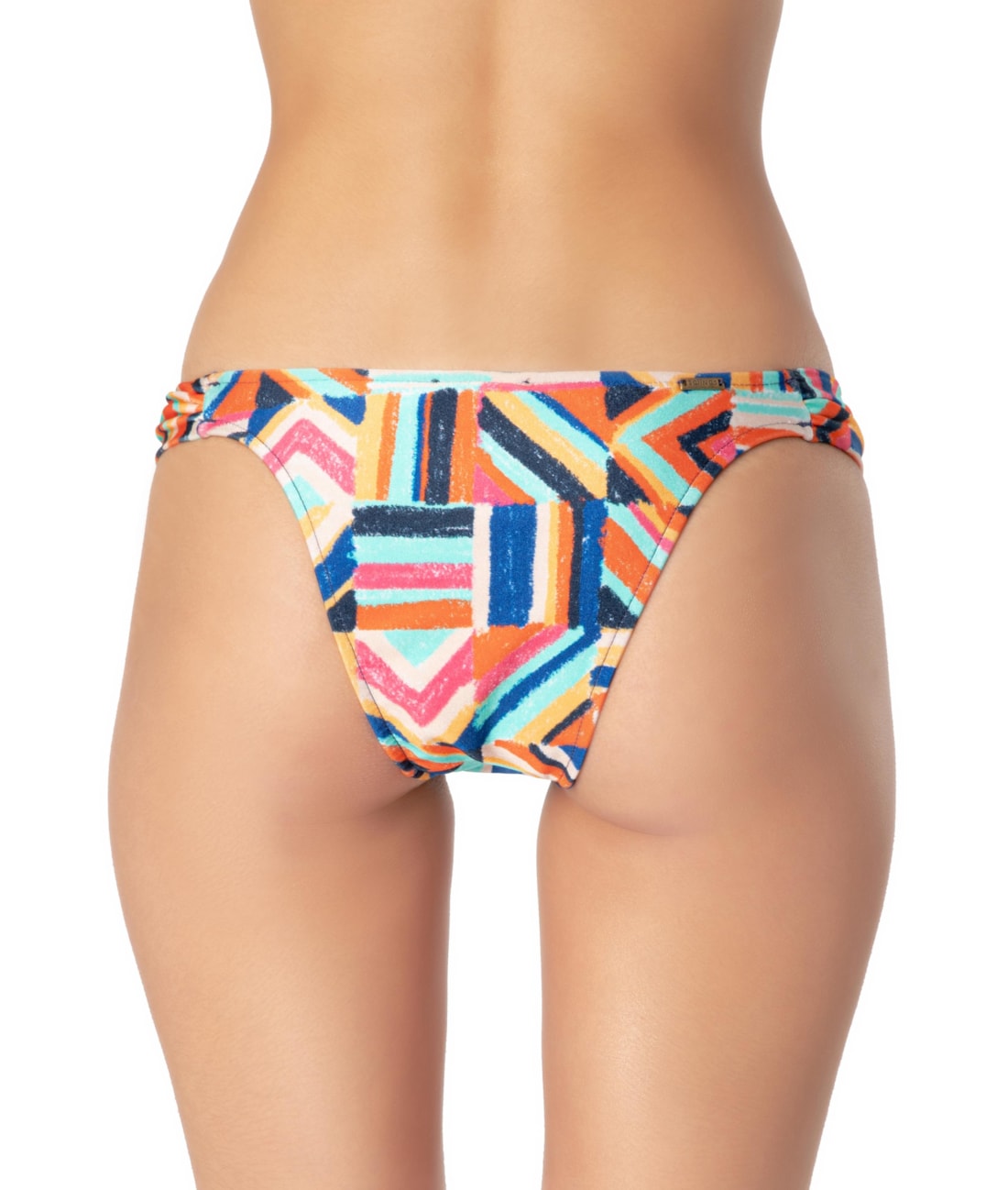 Calcinha Franzida Lateral Selaron Turquesa