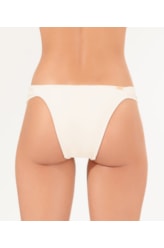 Calcinha Franzida Lateral Silk Off White