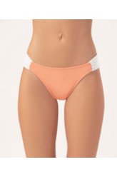 Calcinha Franzida Lateral Spritz Salmao