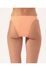 Calcinha Franzida Lateral Spritz Salmao
