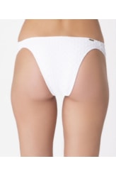 Calcinha Franzida Lateral Varadeiro Branco