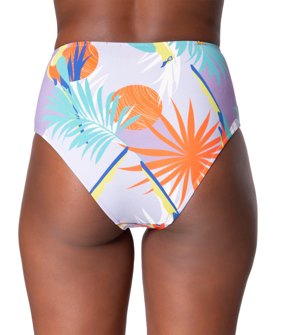 Calcinha Hot Pant Com Argola Carandá Lilas