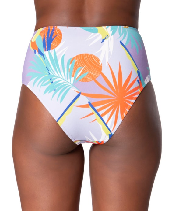 Calcinha Hot Pant Com Argola Carandá Lilas