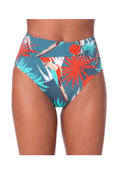 Calcinha Hot Pant Com Argola Carandá Turquesa