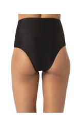 Calcinha Hot Pant Comfort Liso Preto
