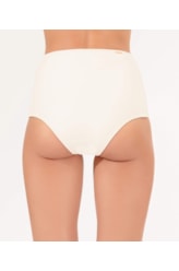 Calcinha Hot Pants Detalhe Pop Off White