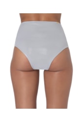 Calcinha Hot Pants Folia Cinza Claro