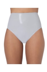 Calcinha Hot Pants Folia Cinza Claro