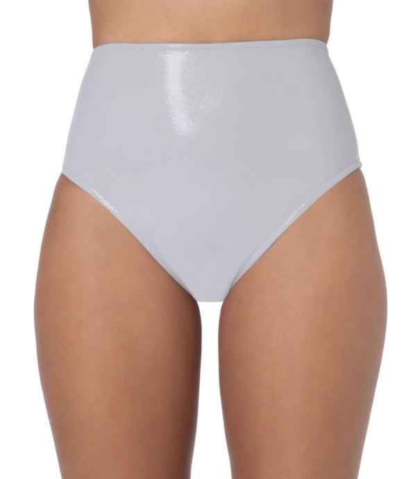 Calcinha Hot Pants Folia Cinza Claro