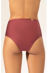 Calcinha Hot Pants Guipure Bordeaux