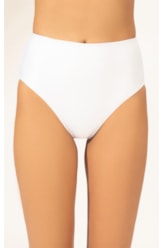 Calcinha Hot Pants Guipure Branco