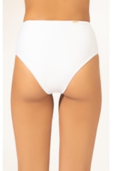 Calcinha Hot Pants Guipure Branco