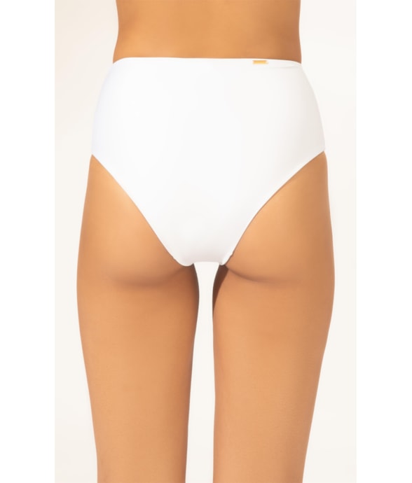 Calcinha Hot Pants Guipure Branco