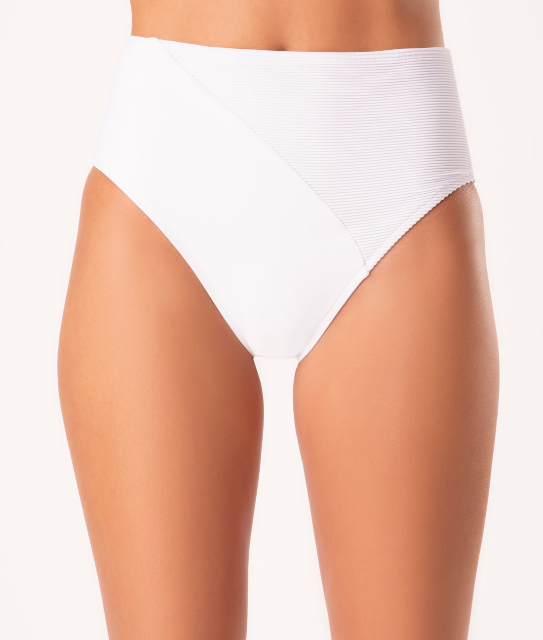 Calcinha Hot Pants Recorte Dominica Branco