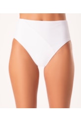 Calcinha Hot Pants Recorte Dominica Branco