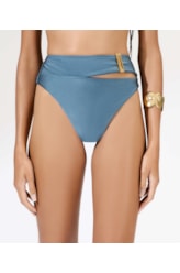 Calcinha Hot Pants Recorte Sunset Azul Bic