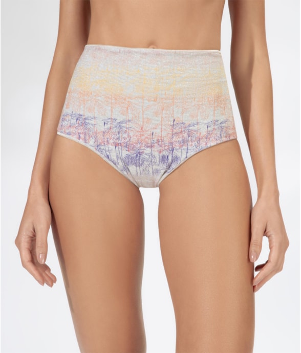 Calcinha Hot Pants Twist Palm Springs Natural
