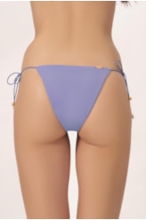 Calcinha Lacinho Canelado Pacific Old Purple