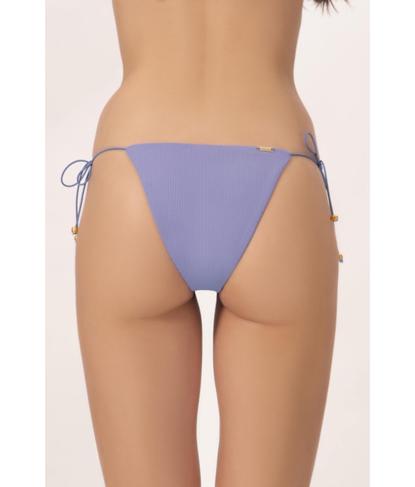 Calcinha Lacinho Canelado Pacific Old Purple